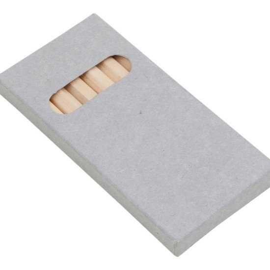 Олівці кольорові Voyager, 6 шт, колір натуральний - V6102-00