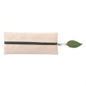 Еко-набір шкільний 6в1 Voyager в бавовняному пеналі, колір бежевий - V7365-20