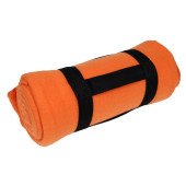 Плед флісовий Voyager Picnic 125х160 см, колір помаранчевий - V6327-07