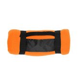 Плед флісовий Voyager 130х160 см, колір помаранчевий/чорний - V7687-07