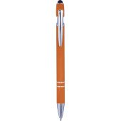 Ручка-стилус металева кулькова Voyager, колір помаранчевий - V1917-07