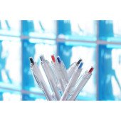 Ручка пластикова кулькова Voyager rPET, колір помаранчевий - V1971-07 Ручка пластикова кулькова Voyager rPET, колір помаранчевий - V1971-07