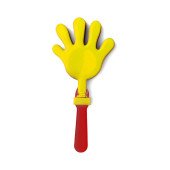 Ручна хлопавка вболівальника Voyager Hand, колір чорний/жовтий/червоний - V6580-00