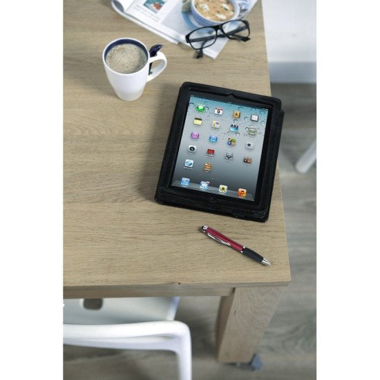 Ручка-стилус пластикова кулькова Voyager, колір фіолетовий - V1315-13