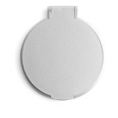 Дзеркало кишенькове Voyager, колір сріблястий - V4107-32