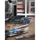 Набір викруток 6 біт Voyager LED, у формі ручки, колір сріблястий - V5764-32