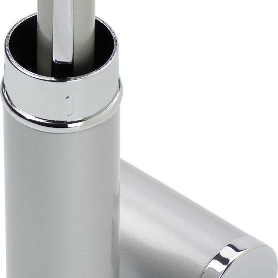 Ручка металева кулькова Voyager, колір сріблястий - V1670-32 Ручка металева кулькова Voyager, колір сріблястий - V1670-32