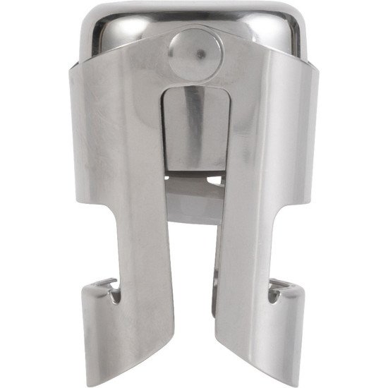 Пробка для шампанського Voyager, сталева, колір сріблястий - V7982-32