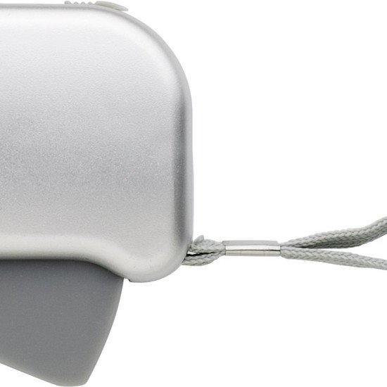 Динамо-ліхтарик Voyager LED з ремінцем, колір сріблястий - V5504-32