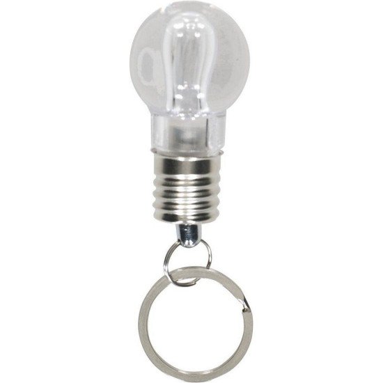 Брелок-лампочка Voyager Light bulb, колір сріблястий - V2458-32