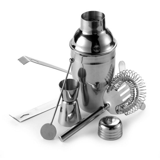 Набір для коктейлів 350 мл 4в1 Voyager, колір сріблястий - V5488-32