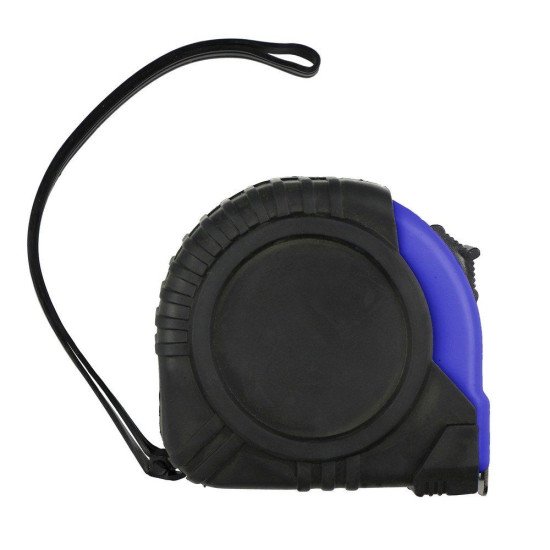 Рулетка вимірювальна 3 м Voyager, прорезинений корпус, колір кобальт - V7702-04