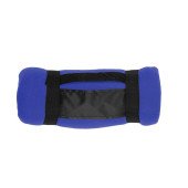 Плед флісовий Voyager 130х160 см, колір кобальт/чорний - V7687-04