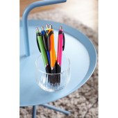 Ручка пластикова кулькова Voyager, колір кобальт - V1297-04 Ручка пластикова кулькова Voyager, колір кобальт - V1297-04