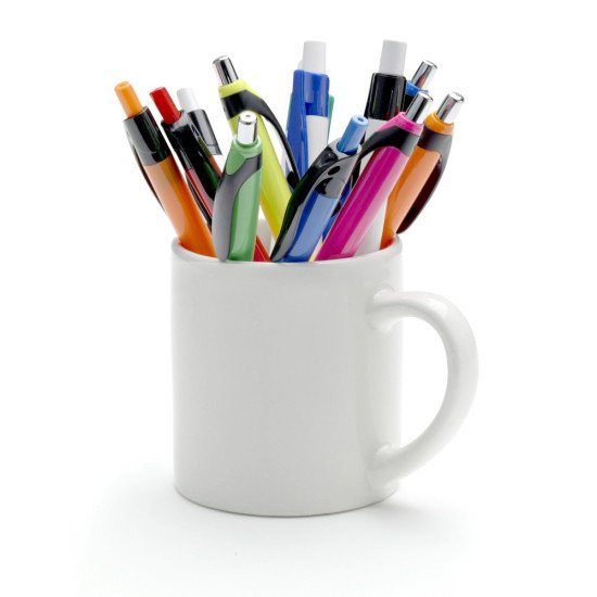 Ручка пластикова кулькова Voyager, колір кобальт - V1297-04 Ручка пластикова кулькова Voyager, колір кобальт - V1297-04