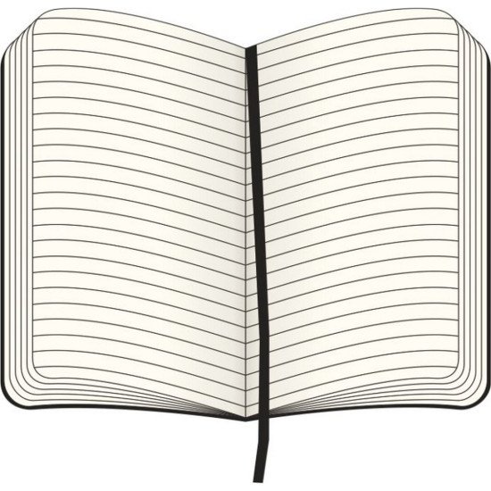 Блокнот в лінію А5 Voyager Moleskine, тверда обкладинка, колір кобальт - VM301-04