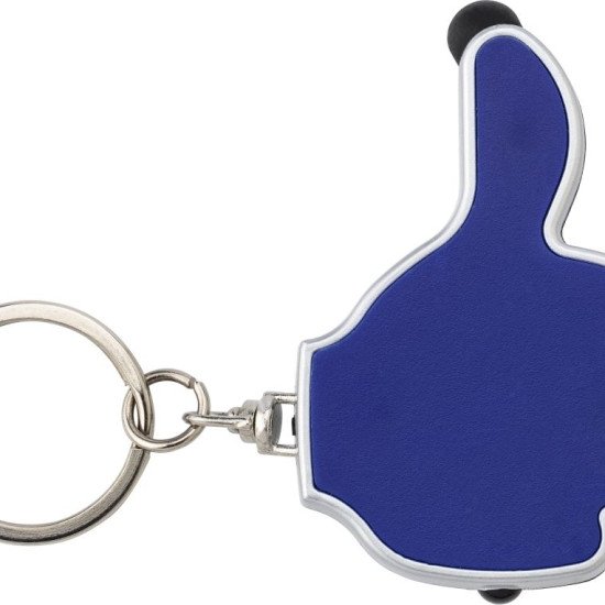 Брелок-стилус з ліхтариком Voyager Like it LED, колір кобальт - V1686-04