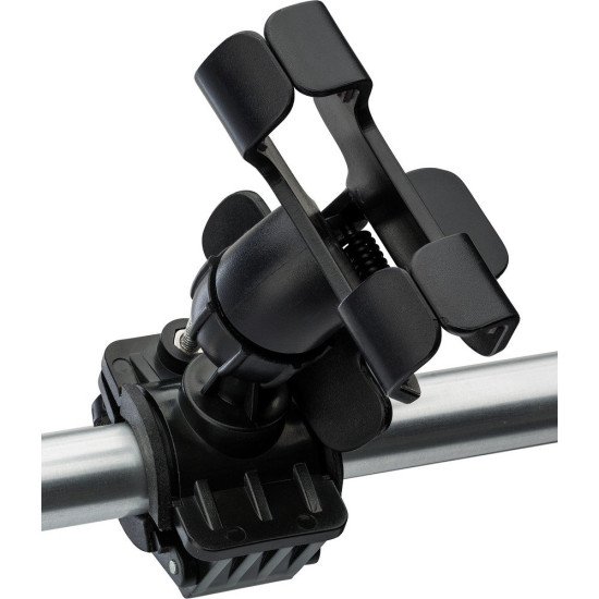 Велосипедний тримач для телефону Voyager, колір чорний - V8716-03