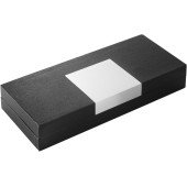 Ручка пластикова кулькова Voyager Charles dickens в чохлі, колір чорний - V1104-03 Ручка пластикова кулькова Voyager Charles dickens в чохлі, колір чорний - V1104-03