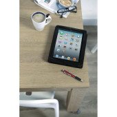 Ручка-стилус пластикова кулькова Voyager, колір чорний - V1315-03