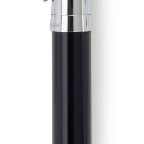 Ручка металева кулькова Voyager Charles dickens в чохлі, колір чорний - V1350-03