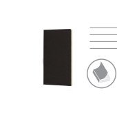 Блокнот в лінію А6 Voyager Moleskine Cahier Journal, м'яка обкладинка, колір чорний - VM023-03