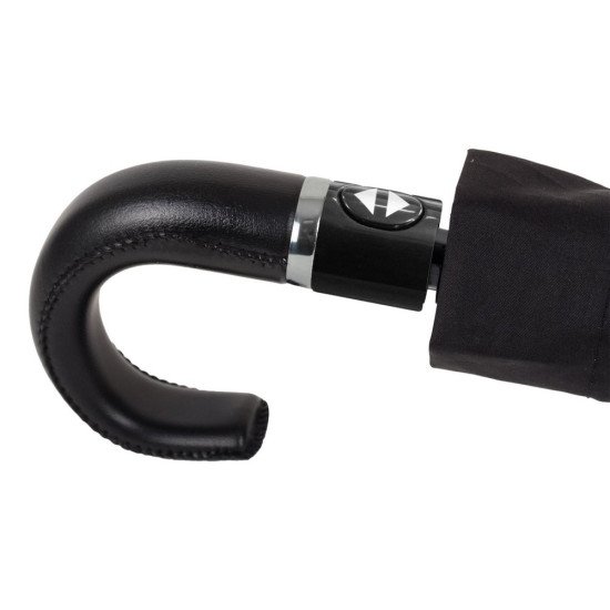 Парасоля складана автоматична Mauro Conti, колір чорний - V4849-03