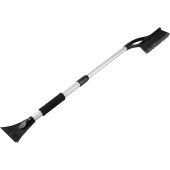 Скребок для льоду 2в1 Voyager Telescopic, колір чорний - V7740-03