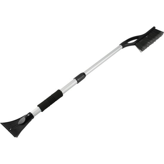 Скребок для льоду 2в1 Voyager Telescopic, колір чорний - V7740-03