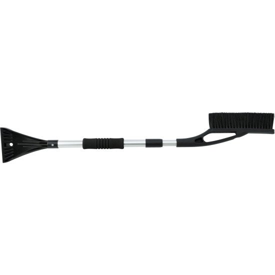 Скребок для льоду 2в1 Voyager Telescopic, колір чорний - V7740-03