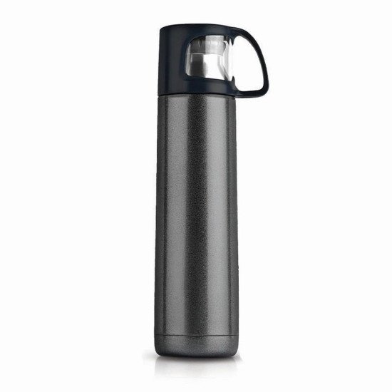 Термос 700 мл сталевий Line Art Modo, вакуумний, колір графіт - 8086-11