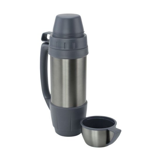 Термос 1,2 л сталевий Line Art Campania, вакуумний, колір графіт - 8087-11 Термос 1,2 л сталевий Line Art Campania, вакуумний, колір графіт - 8087-11