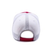 Кепка coFEE Trucker sublimation, колір червоний/білий - TM001.25