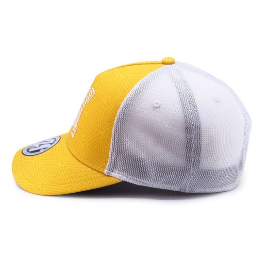 Кепка coFEE Trucker sublimation, колір жовтий/білий - TM001.8