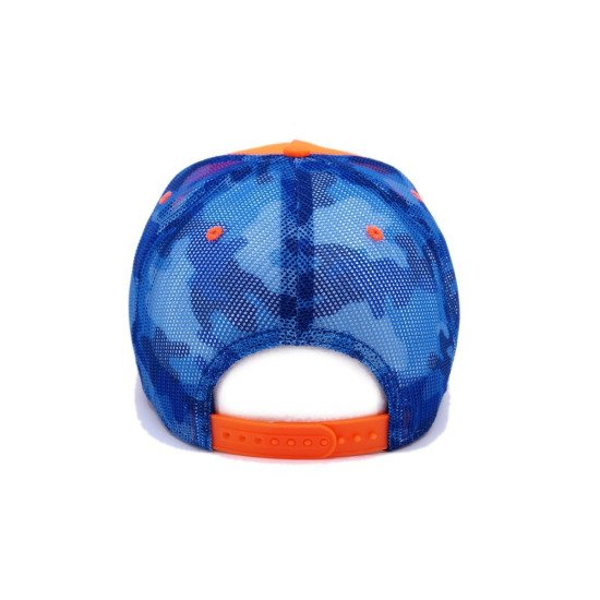 Кепка coFEE Neon hunter, колір помаранчевий/синій - TM003.10