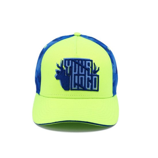 Кепка coFEE Neon hunter, колір флуоресцентний зелений/синій - TM003.49