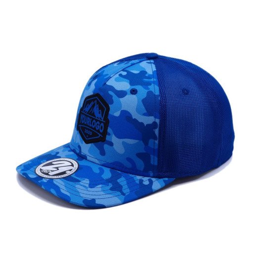 Кепка coFEE Hunter, колір камуфляж синій - TM004.4