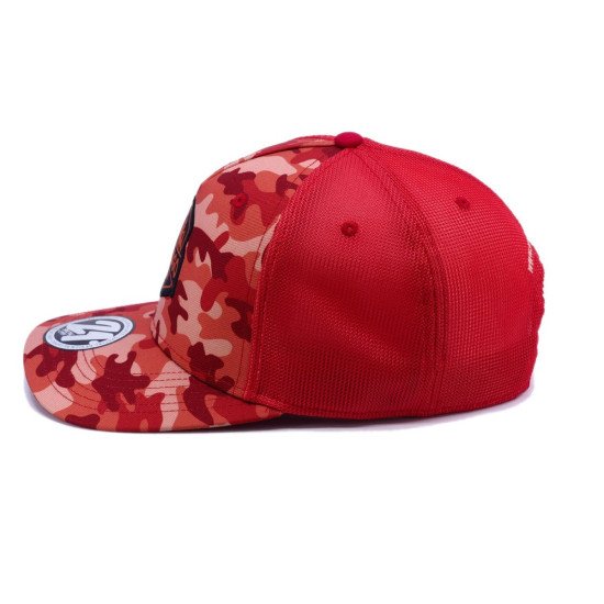Кепка coFEE Hunter, колір камуфляж червоний - TM004.5