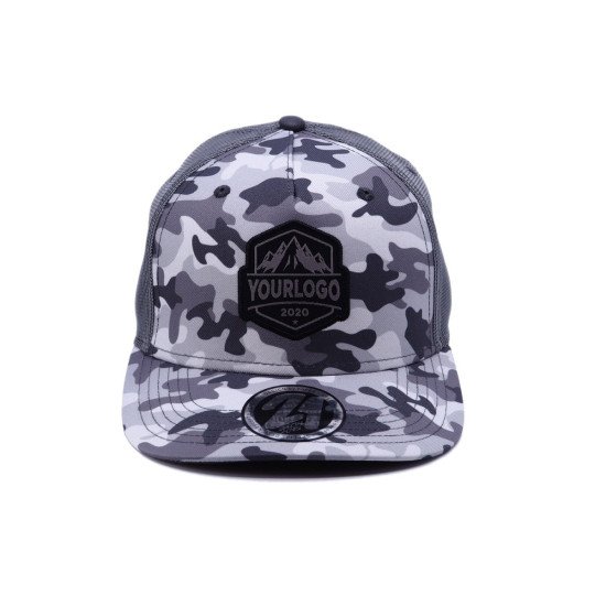 Кепка coFEE Hunter, колір камуфляж сірий - TM004.7