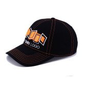 Кепка coFEE Popular line, колір чорний/помаранчевий - TM006.10