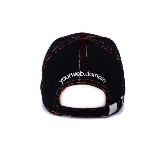 Кепка coFEE Popular line, колір чорний/помаранчевий - TM006.10