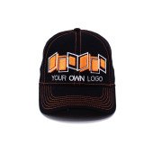 Кепка coFEE Popular line, колір чорний/помаранчевий - TM006.10