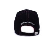 Кепка coFEE Popular line, колір чорний/рожевий - TM006.25