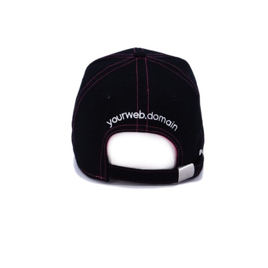 Кепка coFEE Popular line, колір чорний/рожевий - TM006.25