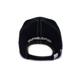 Кепка coFEE Popular line, колір чорний/яскраво-зелений - TM006.41