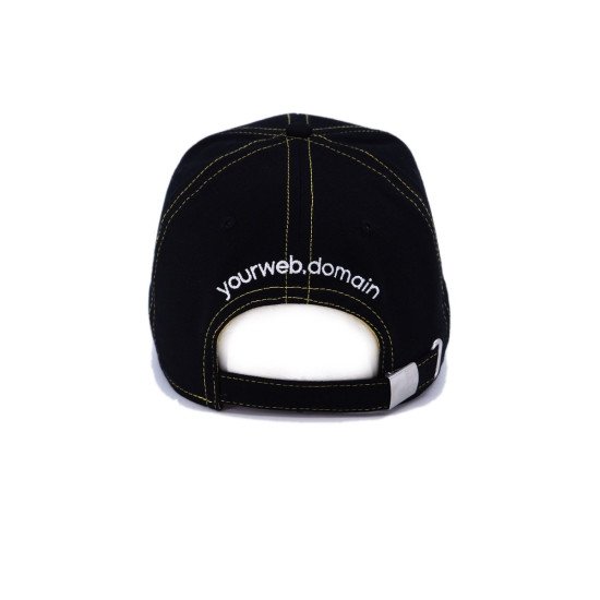 Кепка coFEE Popular line, колір чорний/жовтий - TM006.8