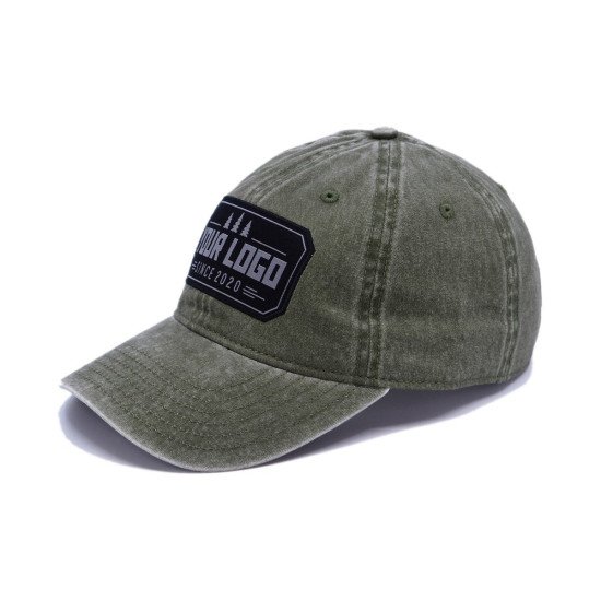 Кепка coFEE Pigment dyed, колір зелений - TM007.15