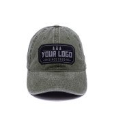 Кепка coFEE Pigment dyed, колір зелений - TM007.15