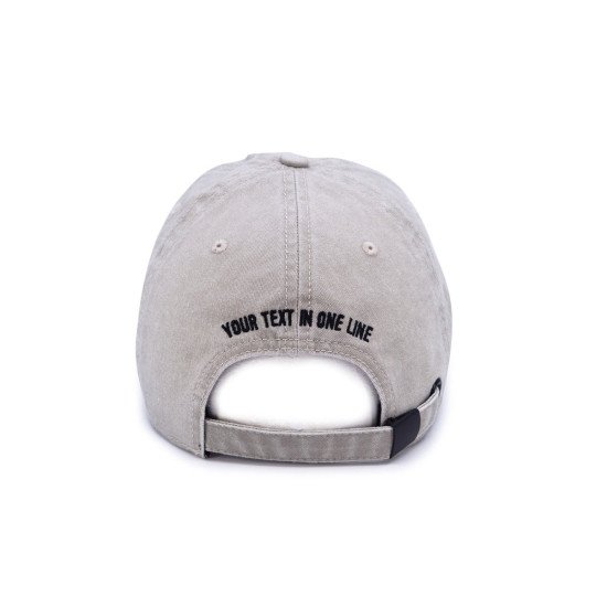 Кепка coFEE Pigment dyed, колір бежевий - TM007.17