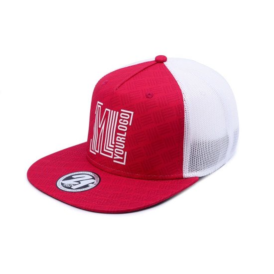 Кепка coFEE Snap sublimation, колір червоний/білий - TM009.21